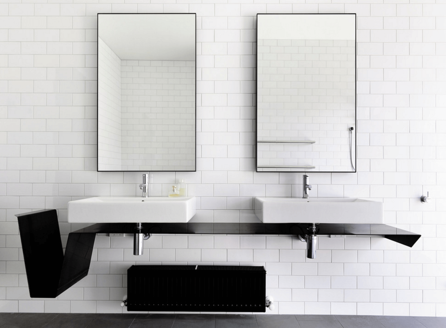 浴室室內設計雙鏡面