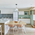新北中永和北歐風寵物友善住宅設計開放式廚房