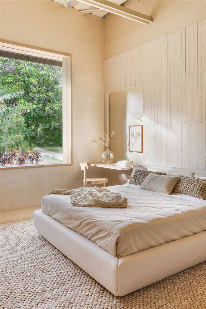 Wabi Sabi日式侘寂風格美學設計裝潢案例奶茶色臥室房間