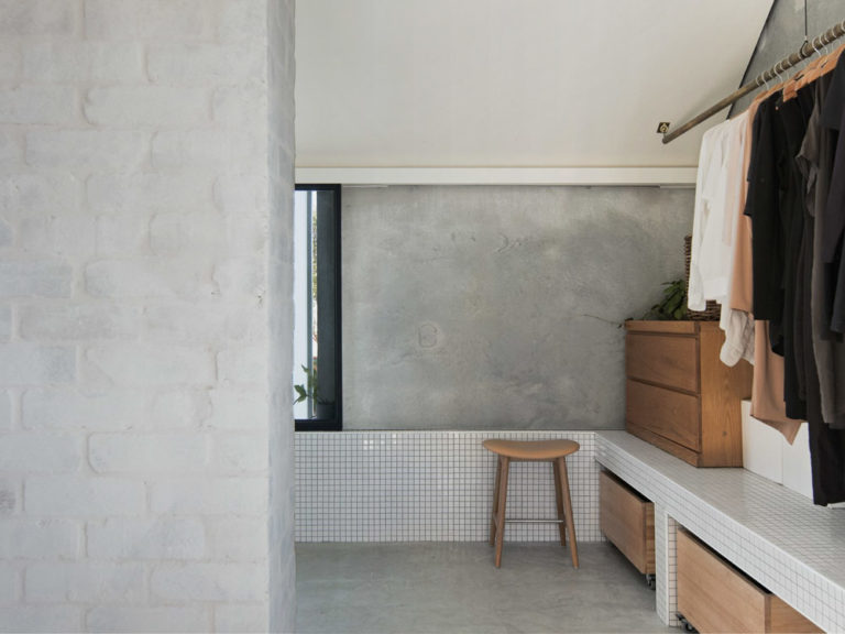 Wabi Sabi日式侘寂風格美學設計裝潢案例臥室房間更衣室衣櫃收納