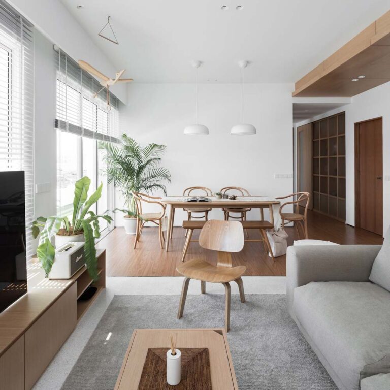 日式風格裝潢室內設計住宅特色元素無印風餐桌餐椅
