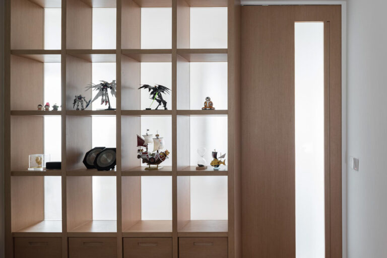 日式風格裝潢室內設計住宅特色元素無印風展示收納櫃