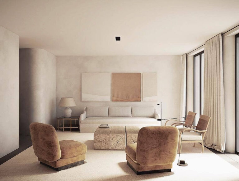 日式風格裝潢室內設計住宅特色元素侘寂風家具大地色系