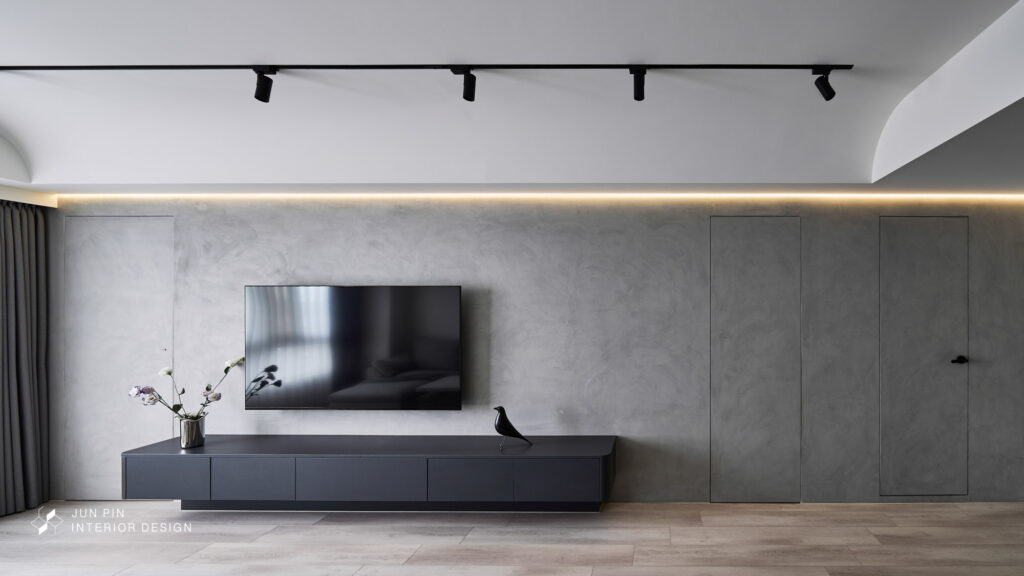 灰色調客廳實例了解客廳配色的特色與重點