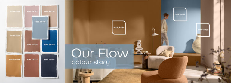2026得利Dulux年度色：流動共融色盤The Flow colour story