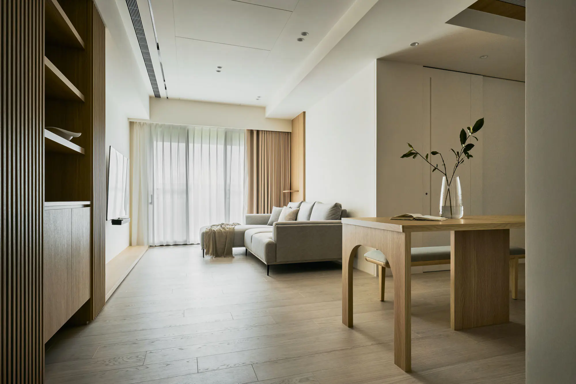 希望有北歐的清爽和現代感，又有木質調的溫暖氛圍