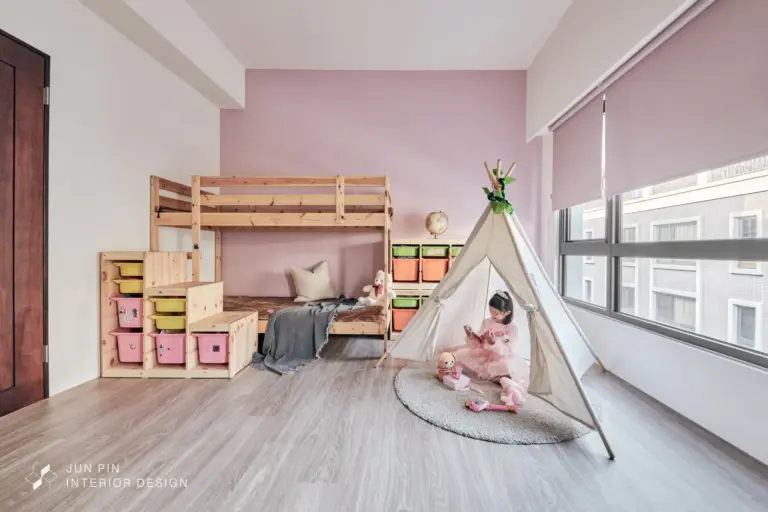 孩子在房間裡停留的時間會明顯增加，空間也會開始承擔更多功能